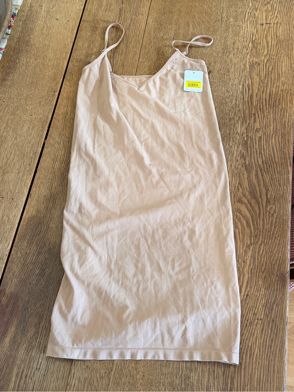 Intimately Free People Beige V-Neck Slip